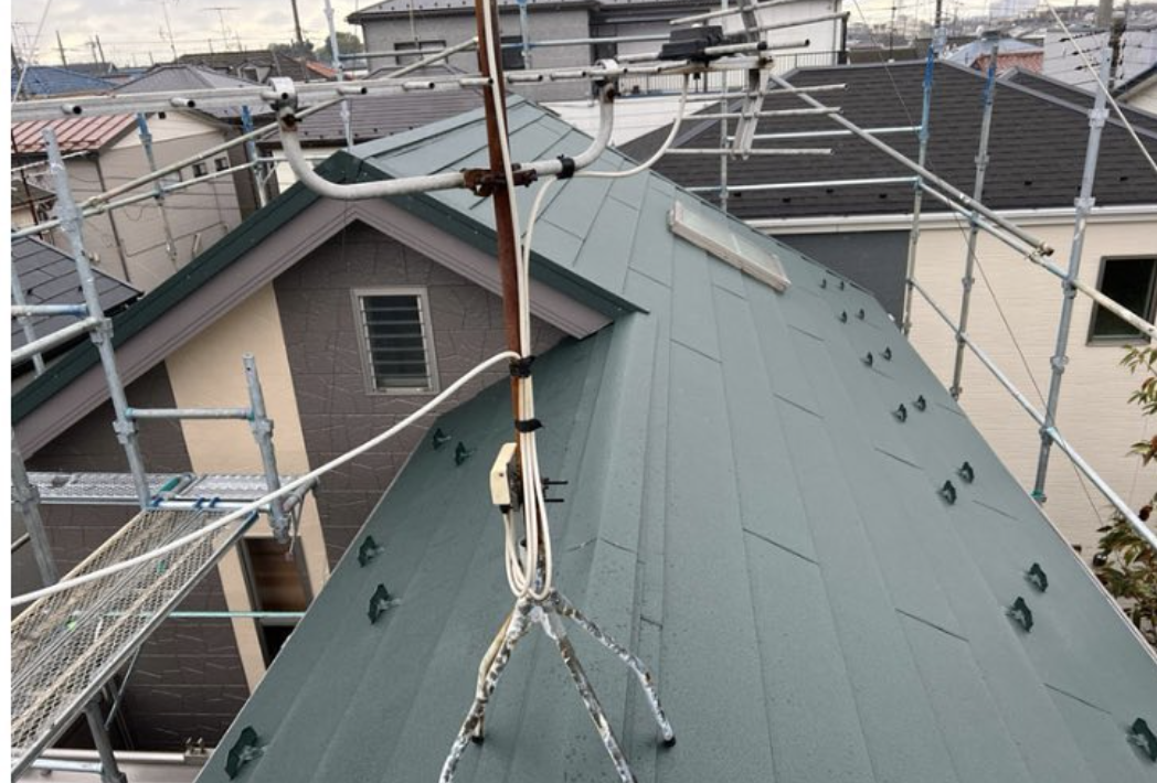 屋根工事の施工例